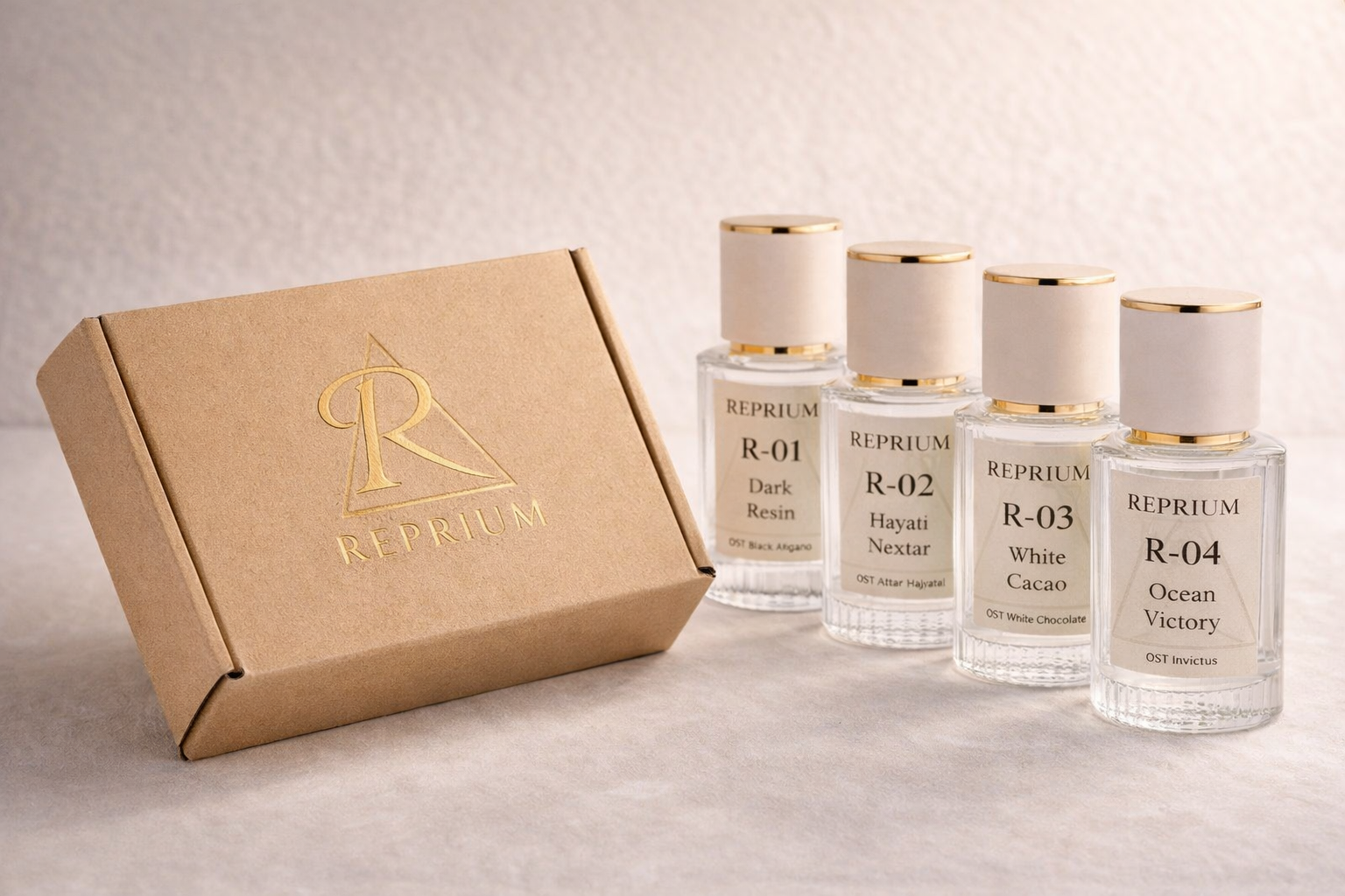 Флаконы и коробка REPRIUM